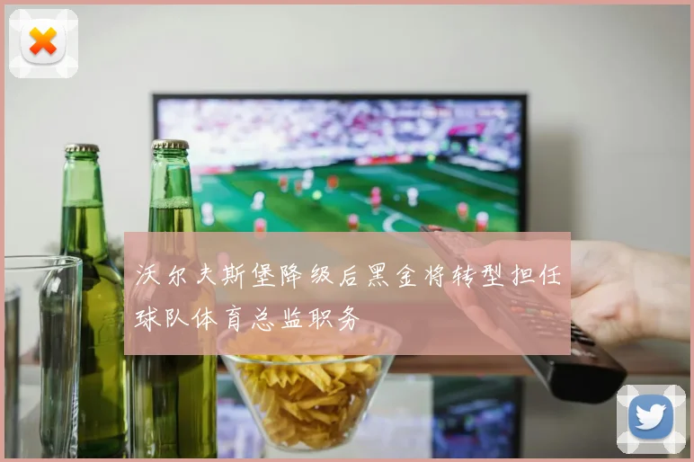 沃尔夫斯堡降级后黑金将转型担任球队体育总监职务